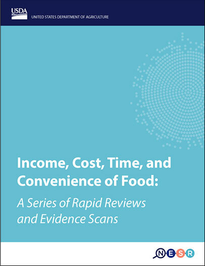 Income Cost Time And Convenience of Food Cover